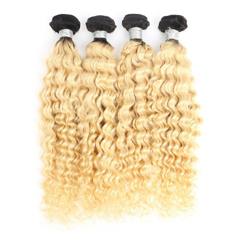 1b 613 brazilian bundle closure human hair lace frontal raw virgin hair weave body wave straight hair russian blonde