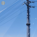 Pole monopole de comunicación de acero galvanizado en caliente