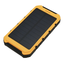 Portable 8000mAh Solar Power Bank Flashlight