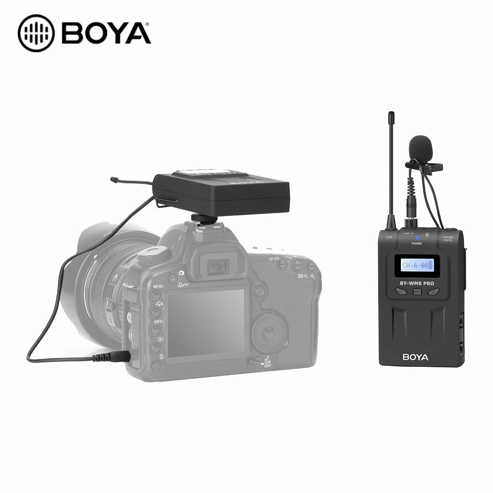 BOYA BY-WM8 Pro-K1 UHF Wireless Microphone System