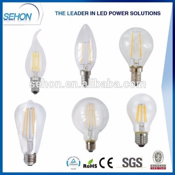 emergency lighting DC24V filament Led bulbs,12V 24V ST64 Led lights,ul 6w 8w st64 led bulb lights