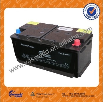 12v 88ah DIN88 MF battery for auto