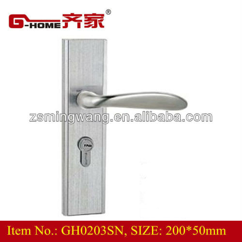 zinc alloy lever mortise lock handle lock