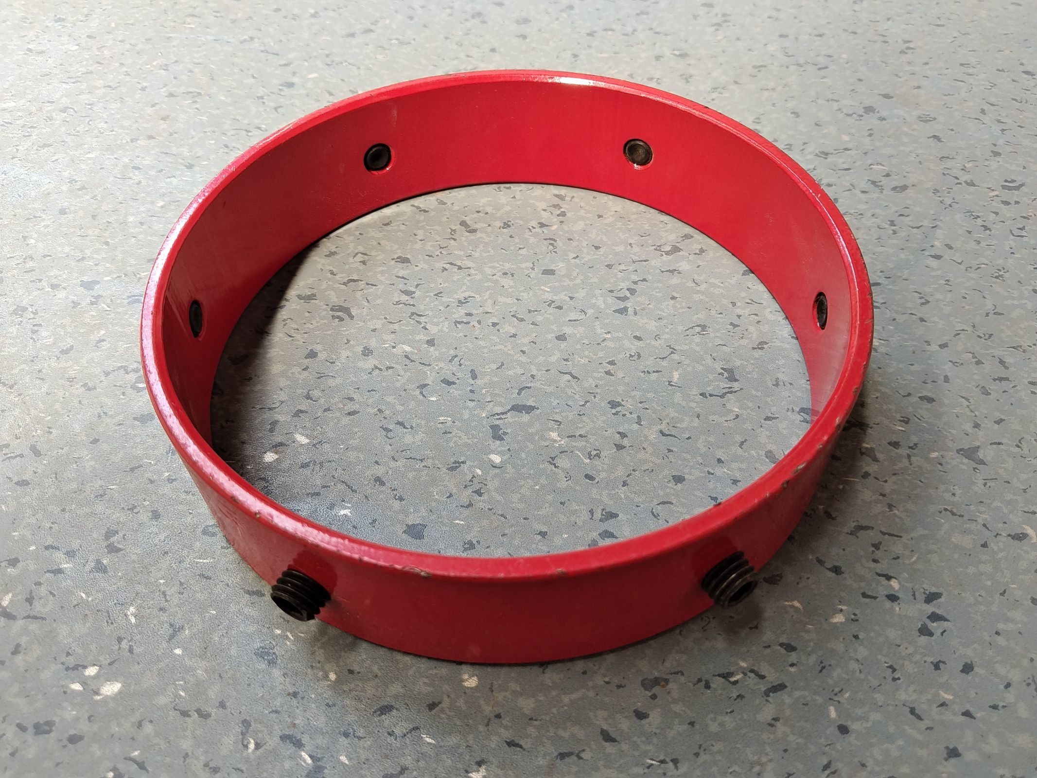 Oilfield API oilfield hinged spiral nail stop collar for casing centralizer