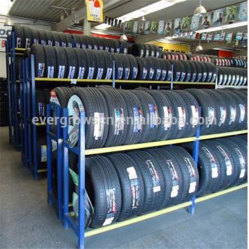 Foldable And Durable Tyre Rack / Movable Stacking Tire Rack