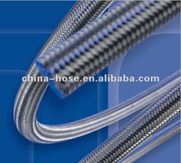 Stainless Steel Braided Smooth-Bore Teflon Hose, SAE 100 R14 Hose