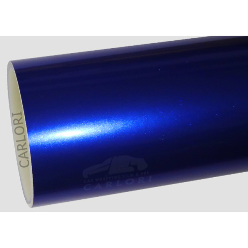 metallesche Glanz Bluerberry Auto Vinyl Wrap