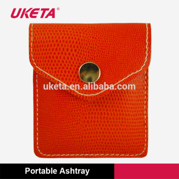 Portable Ashtray Customized Soft Ashtray Mobile Ashtray Mini Ashtray Pu Cigarette Ash Bag