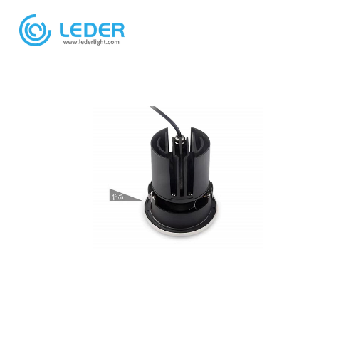 LEDER Black Narrow Beam 15W LED Downlight