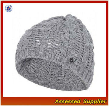 Fashion promotion knitted beanie hat acrylic beanie hat winter hat