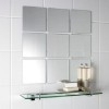 beveled mirror tile, mirror tile sheet, large mirror tiles