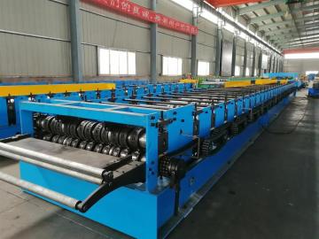 Maquina automatica fabricar perfiles piso acero y aluminio