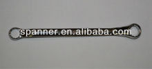 Matt finish double ring offset spanner(Carbon Steel/ 40CR)