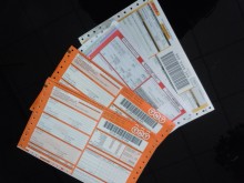 Carbonless Paper Express Waybill Form