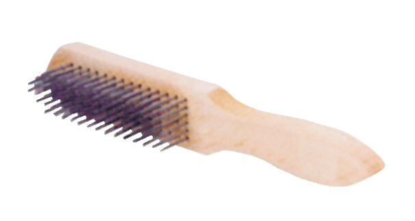 Wooden Handle Steel Wirs Brush