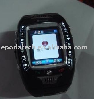 Tri-band wrist watch mobile M808