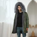 Cost-effective Men's Parka Jacket Olive Green for Sale