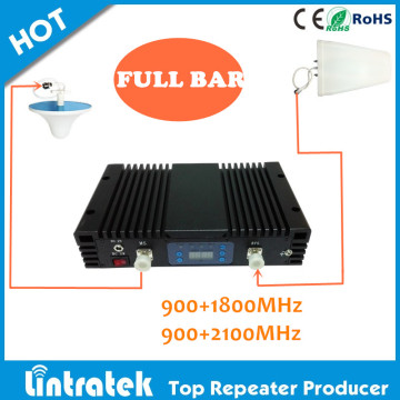 cellphone signal booster, gsm 900/1800 signal booster with ALC&MGC function,cellphone signal booster