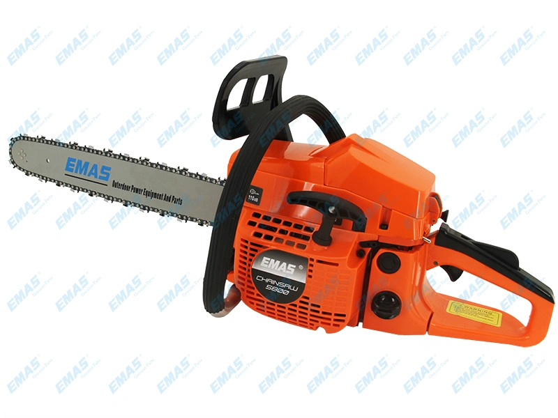 High Quality 52cc /58cc Gasoline Chainsaw Chain Saw (E5200/E5800)