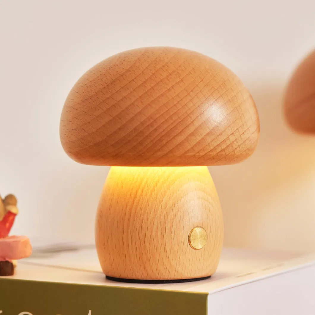 Modern Rechargeable LED Mushroom Lamp for Stylish Home Decor