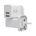 5V 3.1A 2.4A Adaptador móvil 12W Cargador de pared