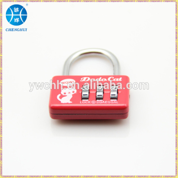 Cute combination lock Promotion gift combination lock