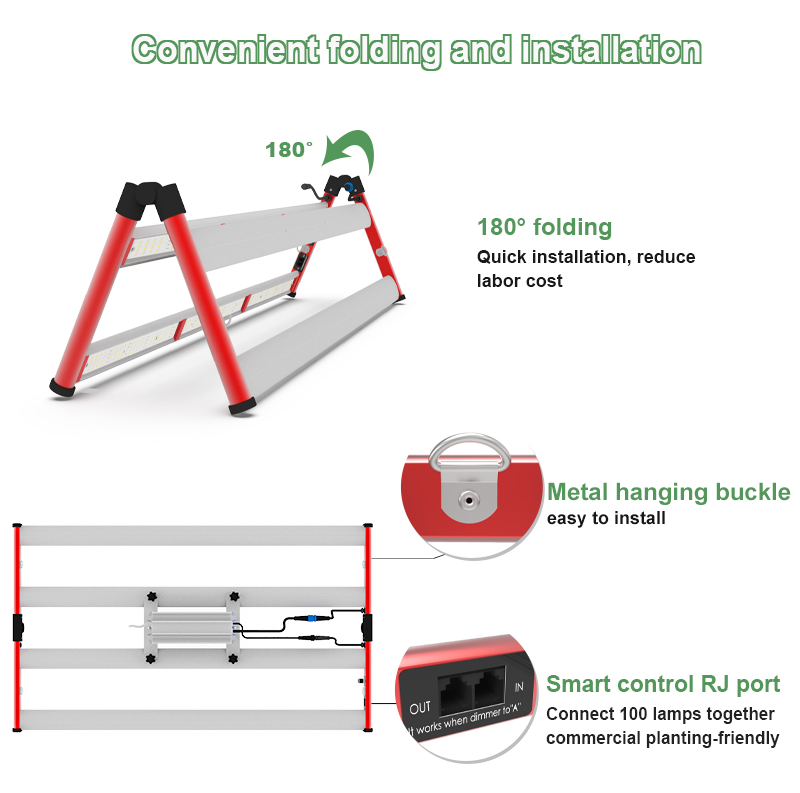 AGLEX Samsung lm301b ฟูลสเปกตรัม 400w Grow Light