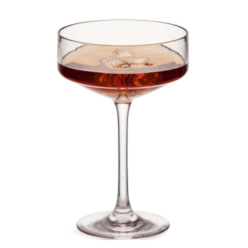 Unbreakable 350ml Coupe Glass - Clear Plastic 12oz Cocktail Glass