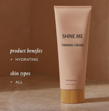 Intensive Natural Skin Tanner with Organic Ingredients for Medium to Deep Tan