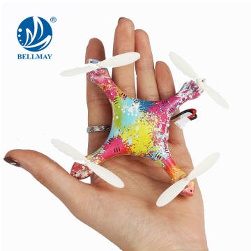 2.4G 4 CH 6 Axis Colorful RC Quadcopter MINI RC Pocket Drone For Wholesales