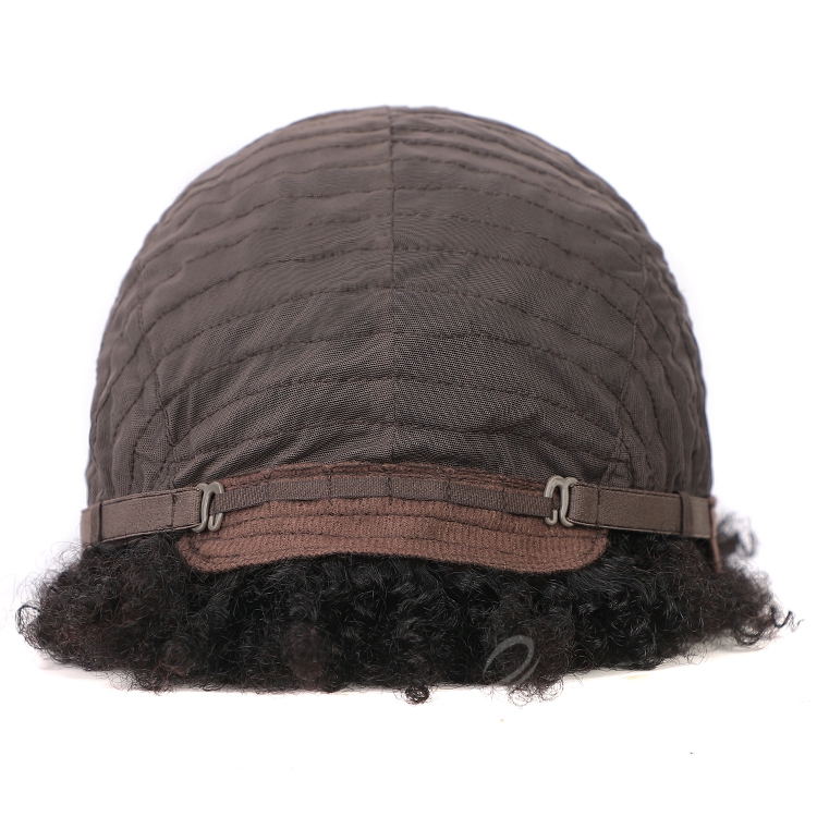 Vigorous wholesale top quality 150% density wavy short curly custom logo cheap brazilian human hair non lace front wigs