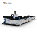 Máquina de corte a laser para mesa de trabalho e fibra tubular de troca