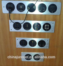 multifunctional multimedia double wall socket for different use