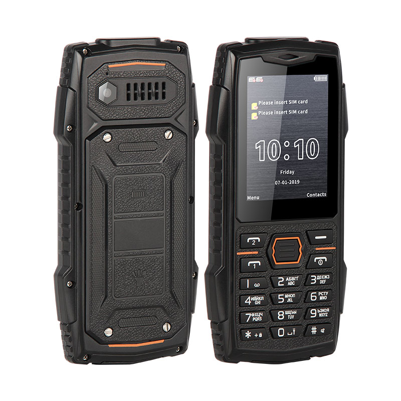 OEM UNIWA WG95 2.4 Inch Screen IP68 Waterproof Dustproof Unlocked Single camera 3G Network Rugged Keypad Mobile Phone