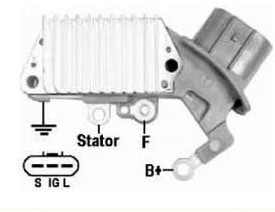 IN441,1260001810,1260002260,2770062010,2770046060 Auto Voltage Regulator 