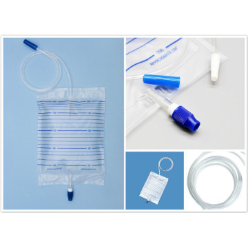 PVC Urine Bag with Screwed Valve