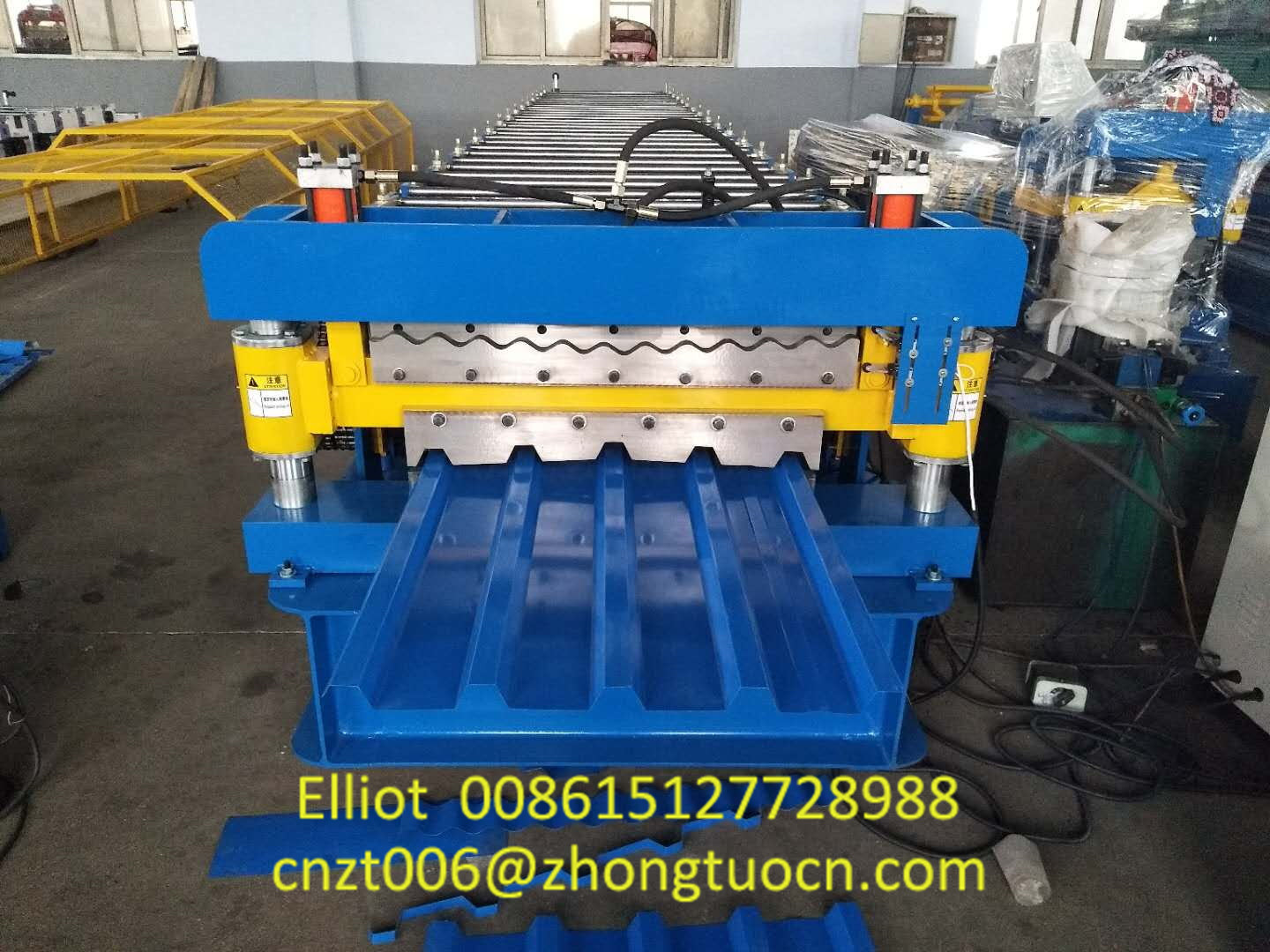 Double Layer Roofing Sheet Machine Produced for South Africa