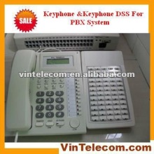 Keyphone with 72 DSS keys for Office phone PBX system