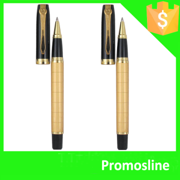 Top quality custom black cap classic metal ball pen