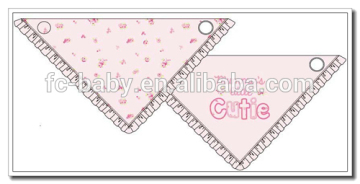 Cute baby bandana bibs