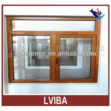 No rust swing window and wood looking simple swing window