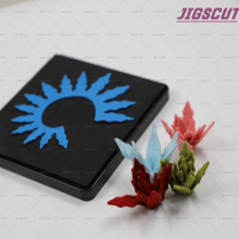 Steel Rule Bow Wooden Cutting Die for Scrapbooking SMR-FL0088