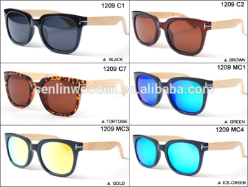 MR WOOD bamboo sunglassess mixed color wholesale polarized bamboo sunglasses natural bamboo eyewear