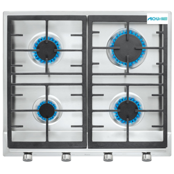 Teka 4 Burner Gas Hob roestvrij staal