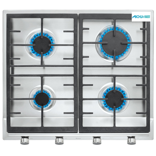 Teka 4 Burner Gas Hob Stainless Steel