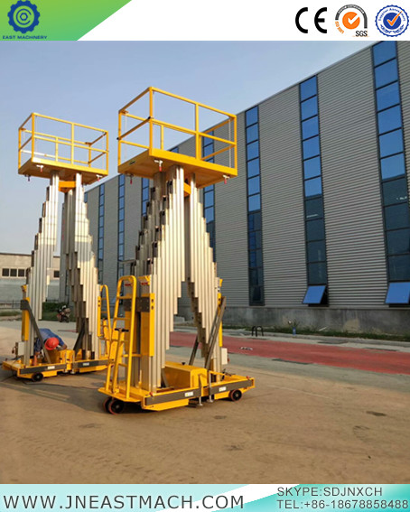 18m Four Masts Aluminum Aerial Work Platform