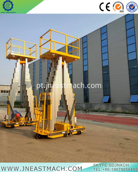Plataforma móvel do elevador do alumínio do elevador do homem Mobile Man Lift Aluminum Lift Platform