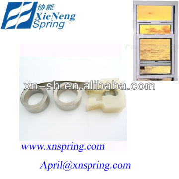 Constant force spring coil spring for lifing window
