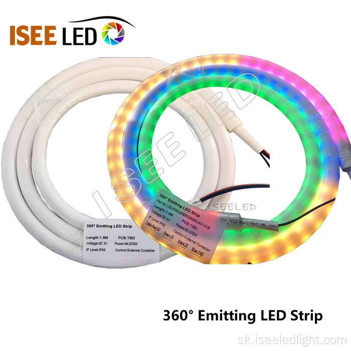 Dynamické 3D LED Digital RGB Strip Light