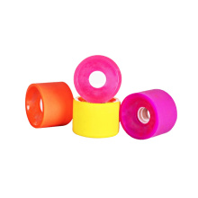Wholesale Custom Printed Popular Conical Shape PU Longboard Skateboard Wheels
